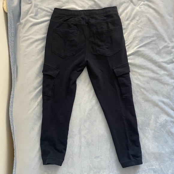 KAPPA LARGE CROPPED CARGO JOGGERS DARK BLUE - Picture 8 of 12